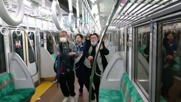 El joker Japones apuñalo a 17 personas en un Tren en Tokio