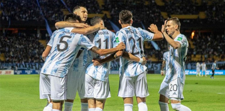 ARGENTINA 1 - URUGUAY O Triunfo de la Selección vamos a Qatar ¡¡