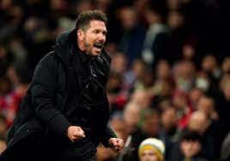 Simeone: "Tengo una gran admiración por Guardiola, ahora nos 'enfoca' el partido del Rayo"