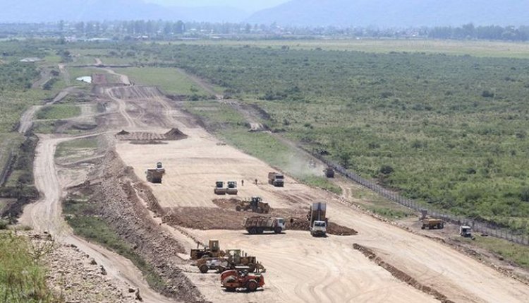 Circunvalación Oeste : comenzó la construcción de un puente