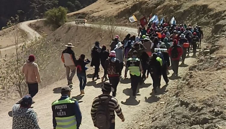 Tras caminar durante 12 días llegan los peregrinos