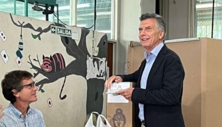 Elecciones 2023 Votó Mauricio Macri: “Vemos un escenario de balotaje”