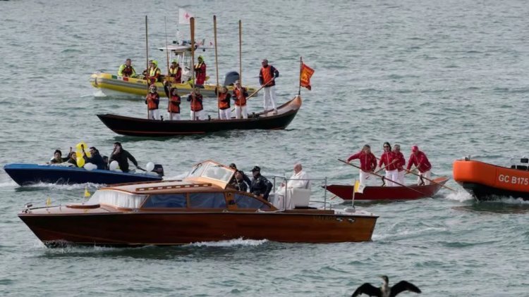 Francisco advierte que Venecia podría dejar de existir con el cambio climático